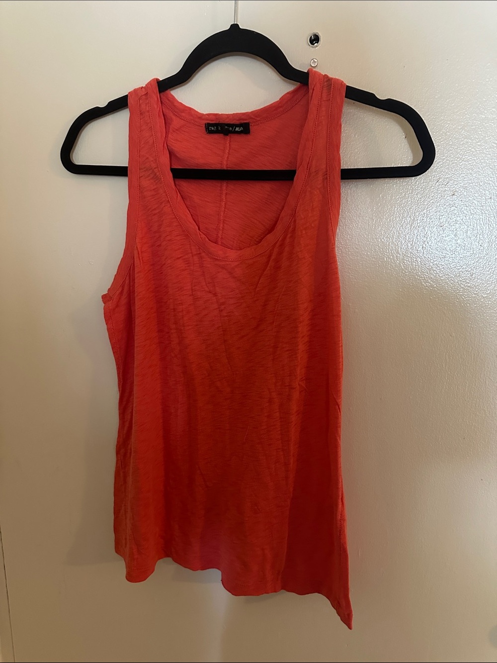 RAG & BONE Racer Back Coral Tank Top Medium